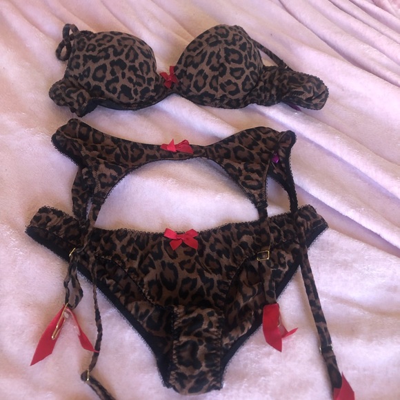 *RARE* Agent Provocateur Leopard Leonara Set - Picture 3 of 6